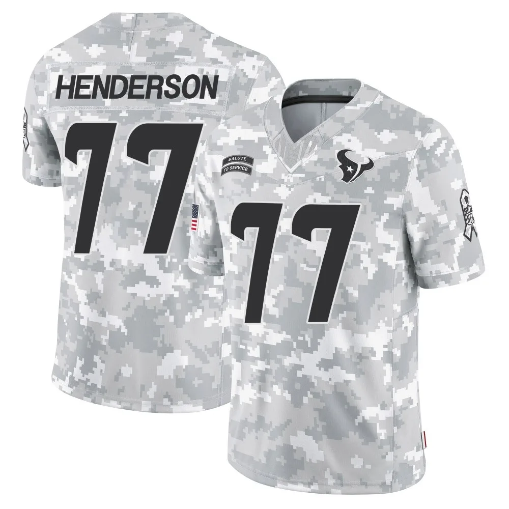 Youth Houston Texans Ladarius Henderson Nike 2024 Salute to Service Limited Arctic Camo Jersey Youth Houston Texans Ladarius Henderson Nike 2024 Salute to Service Limited Arctic Camo Jersey