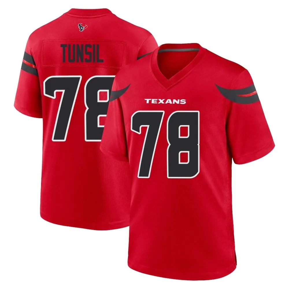 Men's Houston Texans Laremy Tunsil Nike Alternate Game Red Jersey Men's Houston Texans Laremy Tunsil Nike Alternate Game Red Jersey