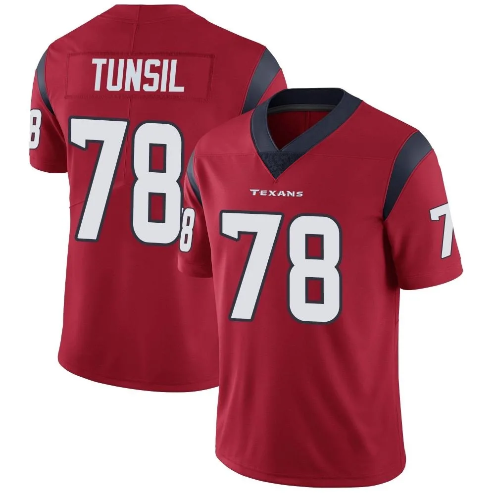 Men's Houston Texans Laremy Tunsil Nike Alternate Vapor Untouchable Limited Red Jersey Men's Houston Texans Laremy Tunsil Nike Alternate Vapor Untouchable Limited Red Jersey