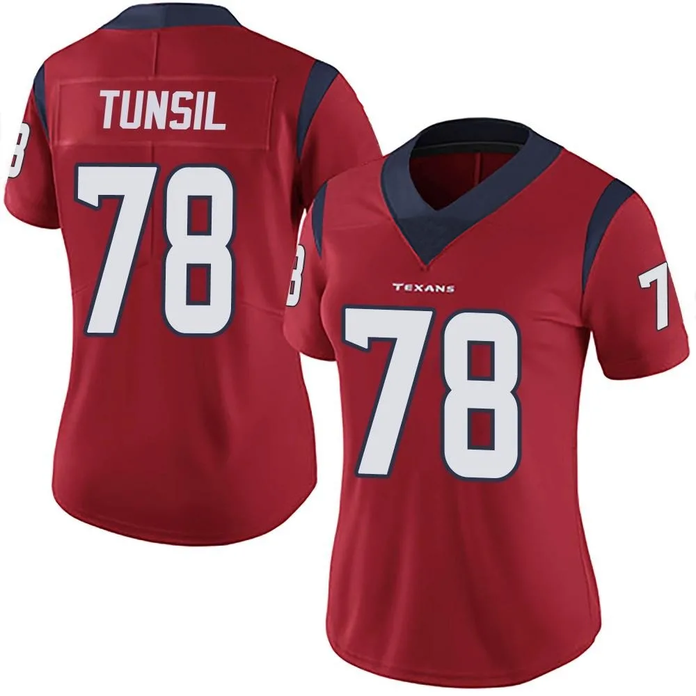 Women's Houston Texans Laremy Tunsil Nike Alternate Vapor Untouchable Limited Red Jersey Women's Houston Texans Laremy Tunsil Nike Alternate Vapor Untouchable Limited Red Jersey