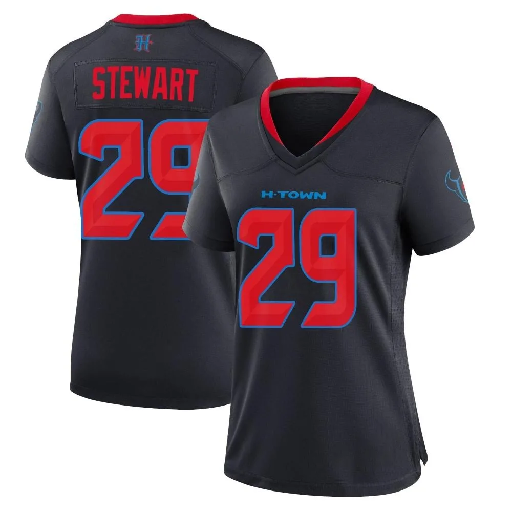 Women's Houston Texans M.j. Stewart Nike 2nd Alternate Game Navy Jersey Women's Houston Texans M.j. Stewart Nike 2nd Alternate Game Navy Jersey
