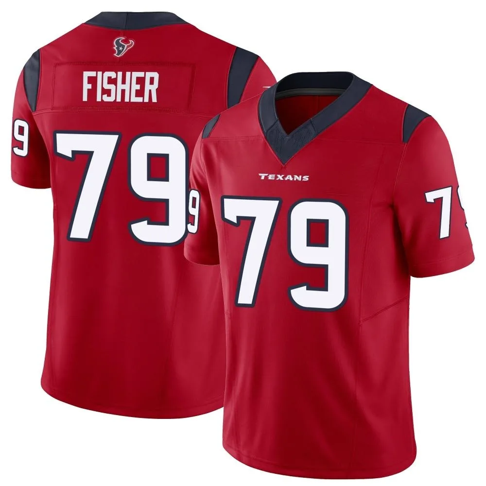 Men's Houston Texans Malik Fisher Nike Vapor F.U.S.E. Limited Red Jersey Men's Houston Texans Malik Fisher Nike Vapor F.U.S.E. Limited Red Jersey