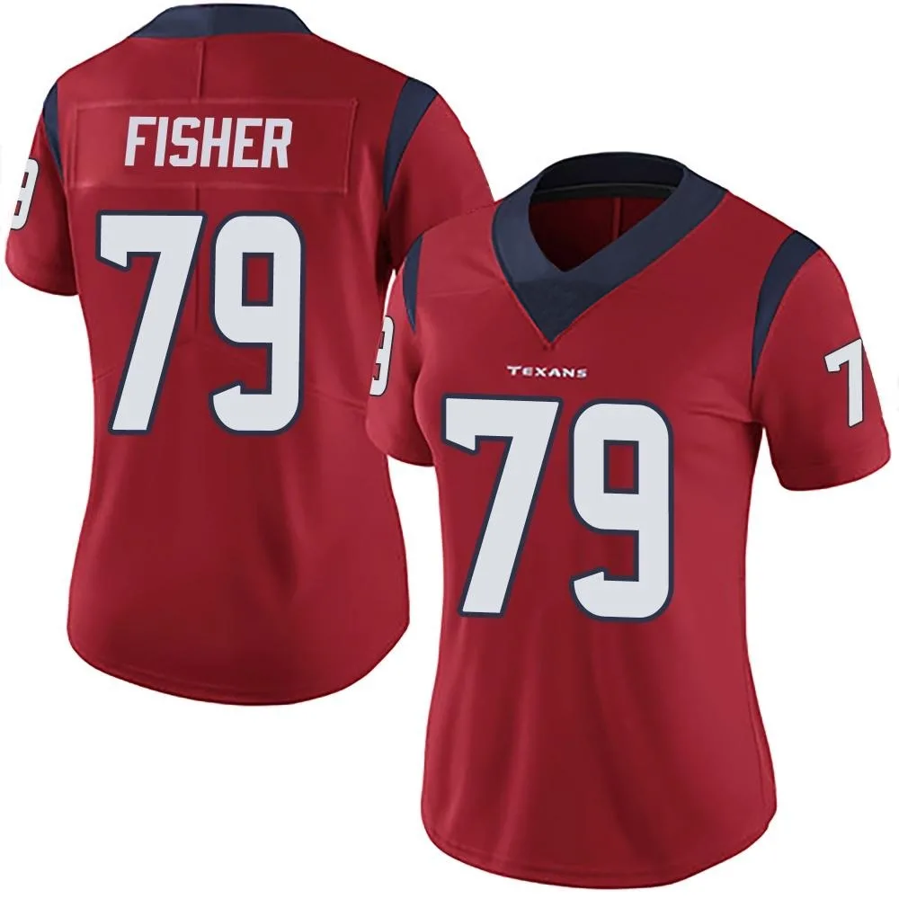 Women's Houston Texans Malik Fisher Nike Alternate Vapor Untouchable Limited Red Jersey Women's Houston Texans Malik Fisher Nike Alternate Vapor Untouchable Limited Red Jersey