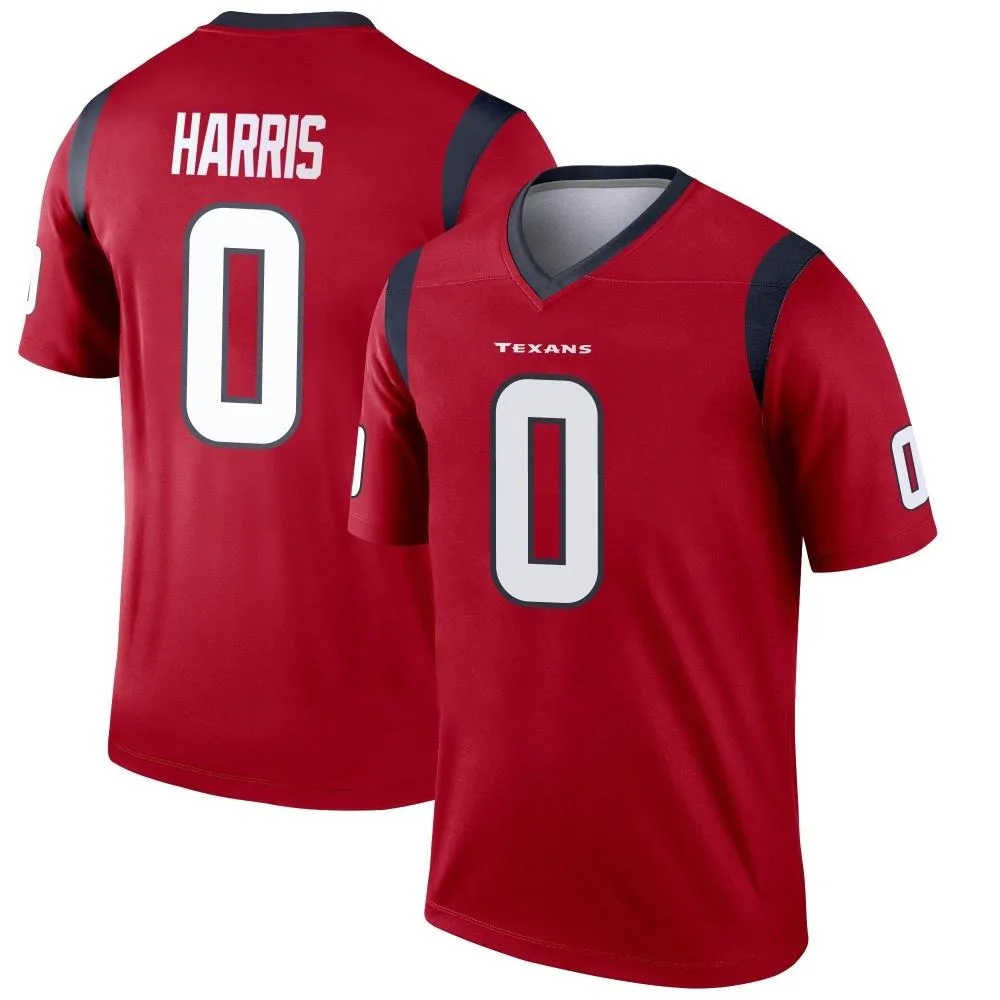 Men's Houston Texans Marcell Harris Nike Legend Red Jersey Men's Houston Texans Marcell Harris Nike Legend Red Jersey