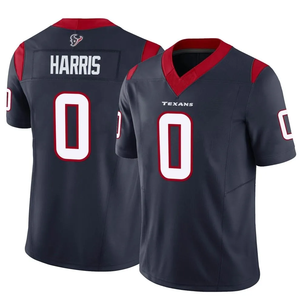 Men's Houston Texans Marcell Harris Nike Vapor F.U.S.E. Limited Navy Jersey Men's Houston Texans Marcell Harris Nike Vapor F.U.S.E. Limited Navy Jersey