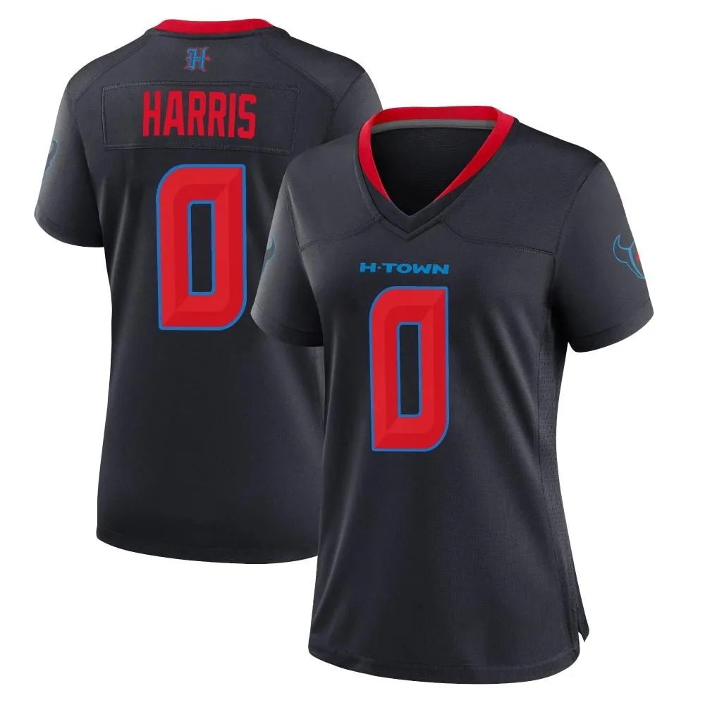 Women's Houston Texans Marcell Harris Nike 2nd Alternate Game Navy Jersey Women's Houston Texans Marcell Harris Nike 2nd Alternate Game Navy Jersey