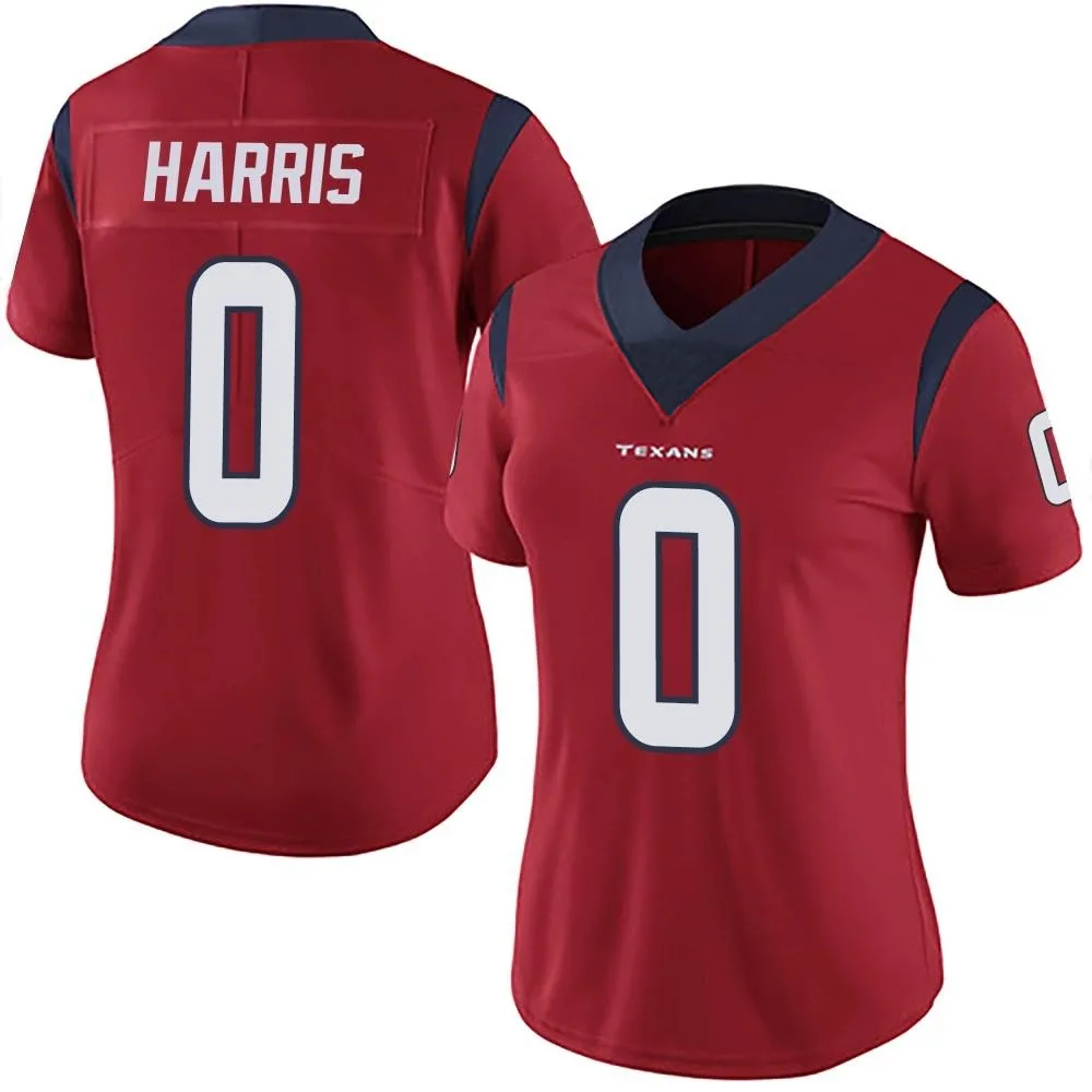 Women's Houston Texans Marcell Harris Nike Alternate Vapor Untouchable Limited Red Jersey Women's Houston Texans Marcell Harris Nike Alternate Vapor Untouchable Limited Red Jersey