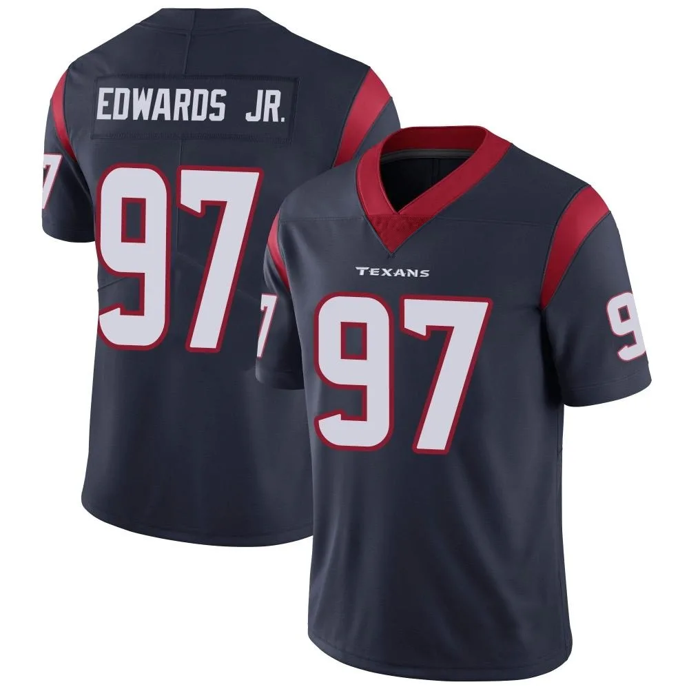 Men's Houston Texans Mario Edwards Jr. Nike Team Color Vapor Untouchable Limited Navy Blue Jersey Men's Houston Texans Mario Edwards Jr. Nike Team Color Vapor Untouchable Limited Navy Blue Jersey