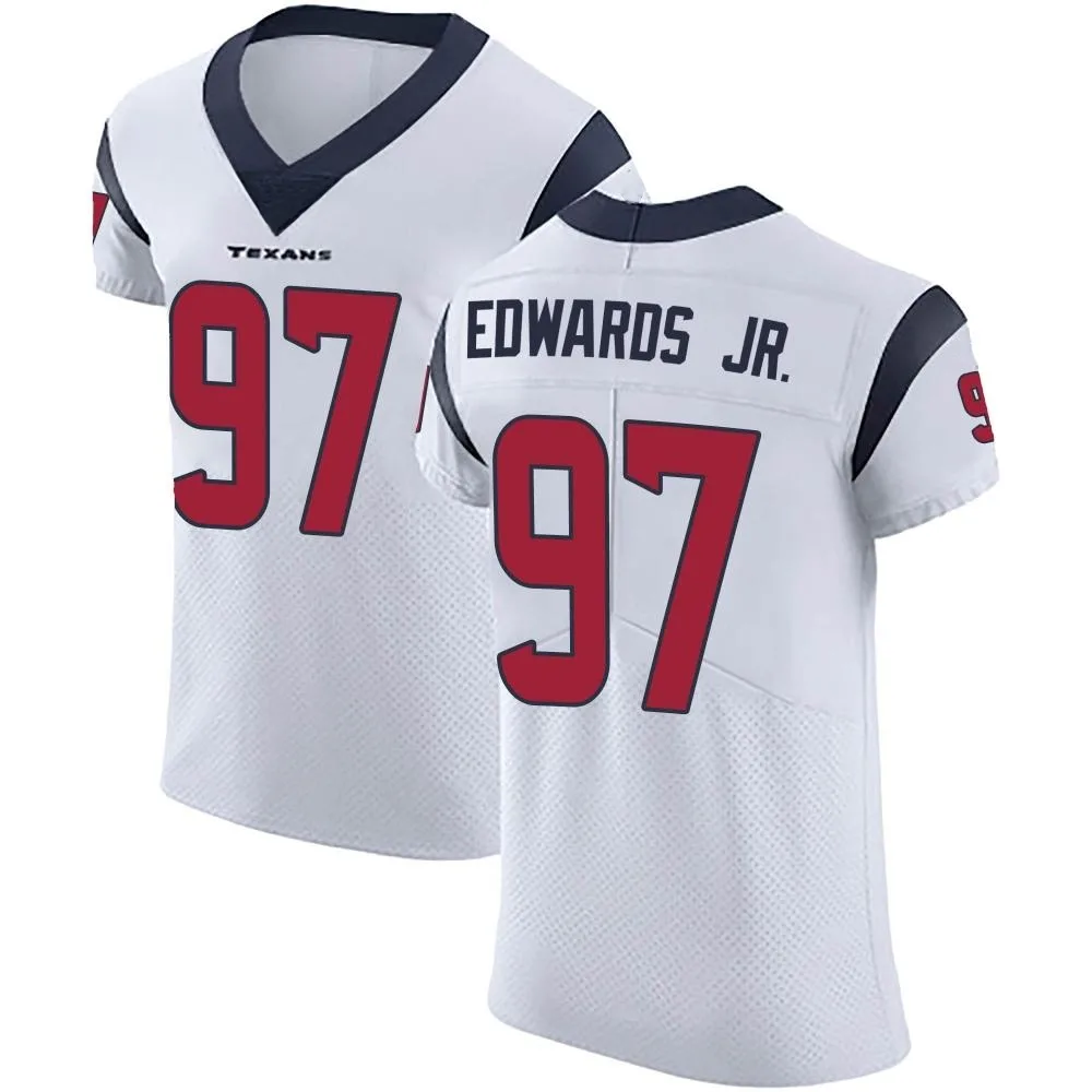 Men's Houston Texans Mario Edwards Jr. Nike Vapor Untouchable Elite White Jersey Men's Houston Texans Mario Edwards Jr. Nike Vapor Untouchable Elite White Jersey