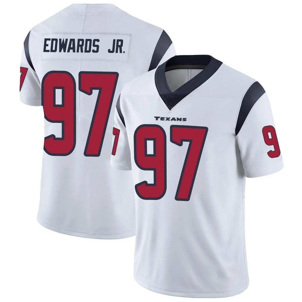 Men's Houston Texans Mario Edwards Jr. Nike Vapor Untouchable Limited White Jersey Men's Houston Texans Mario Edwards Jr. Nike Vapor Untouchable Limited White Jersey