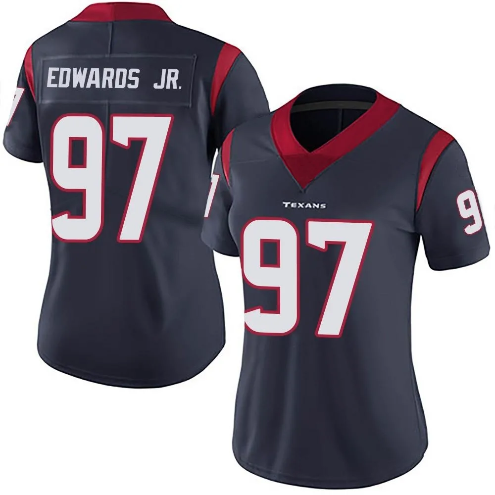 Women's Houston Texans Mario Edwards Jr. Nike Team Color Vapor Untouchable Limited Navy Blue Jersey Women's Houston Texans Mario Edwards Jr. Nike Team Color Vapor Untouchable Limited Navy Blue Jersey