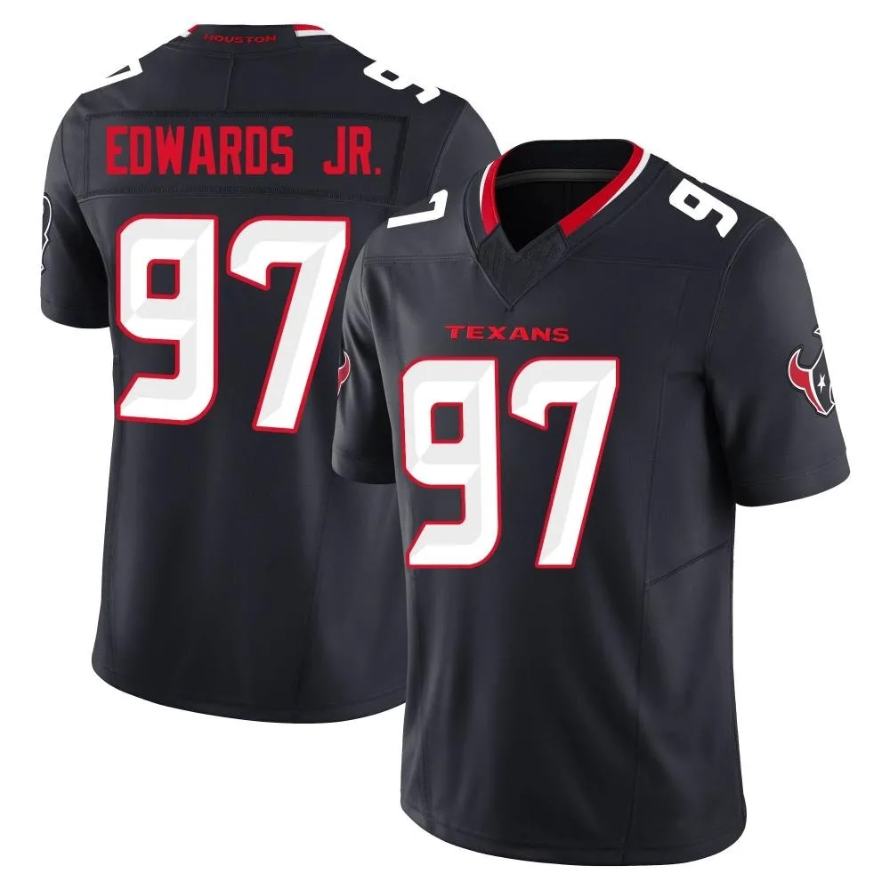 Youth Houston Texans Mario Edwards Jr. Nike Alternate Vapor F.U.S.E. Limited Navy Jersey Youth Houston Texans Mario Edwards Jr. Nike Alternate Vapor F.U.S.E. Limited Navy Jersey