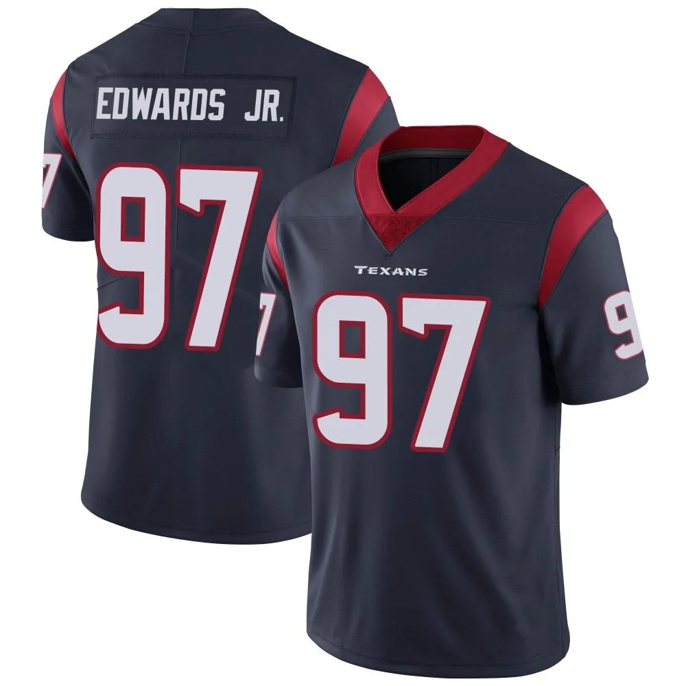 Youth Houston Texans Mario Edwards Jr. Nike Team Color Vapor Untouchable Limited Navy Blue Jersey Youth Houston Texans Mario Edwards Jr. Nike Team Color Vapor Untouchable Limited Navy Blue Jersey