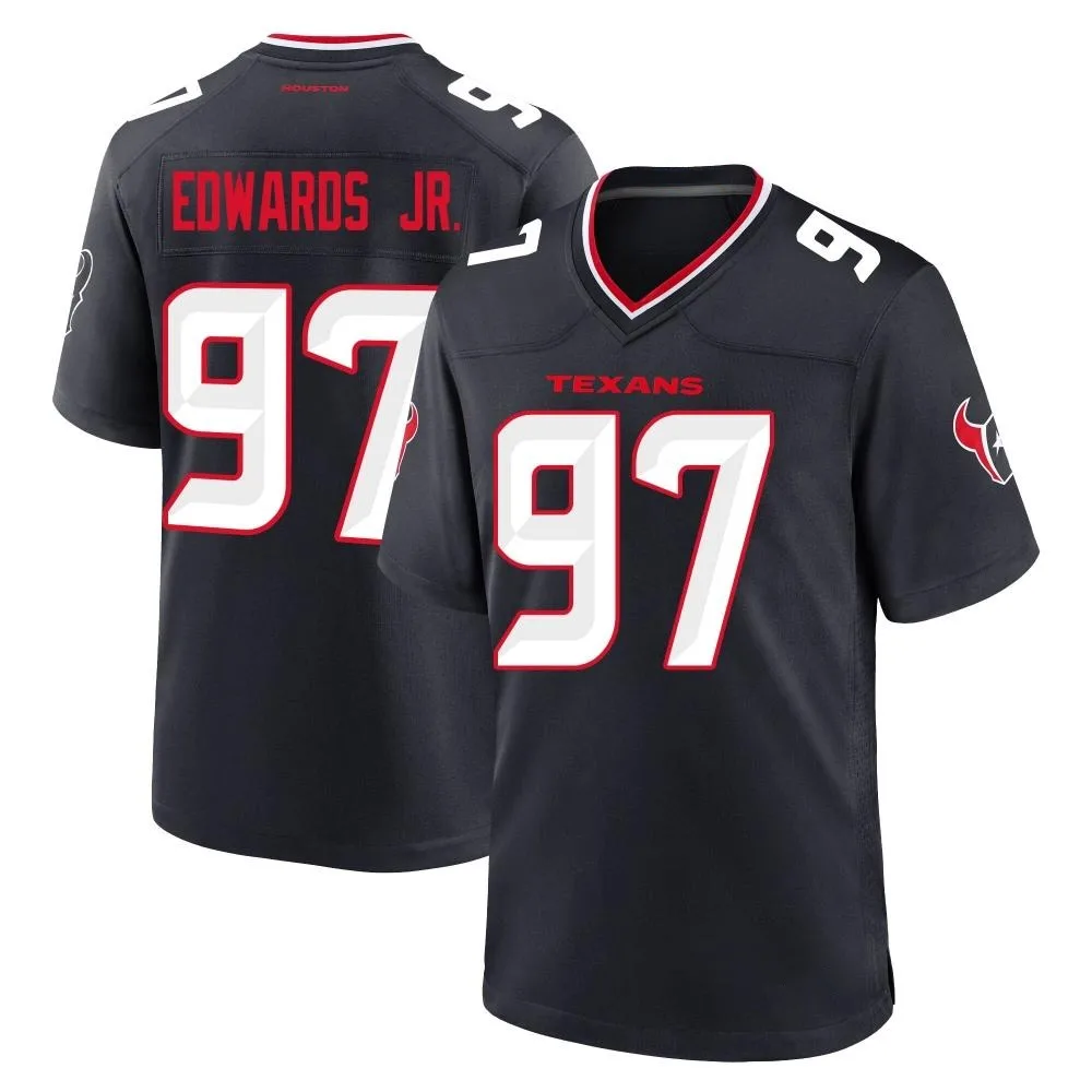 Youth Houston Texans Mario Edwards Jr. Nike Team Game Navy Jersey Youth Houston Texans Mario Edwards Jr. Nike Team Game Navy Jersey