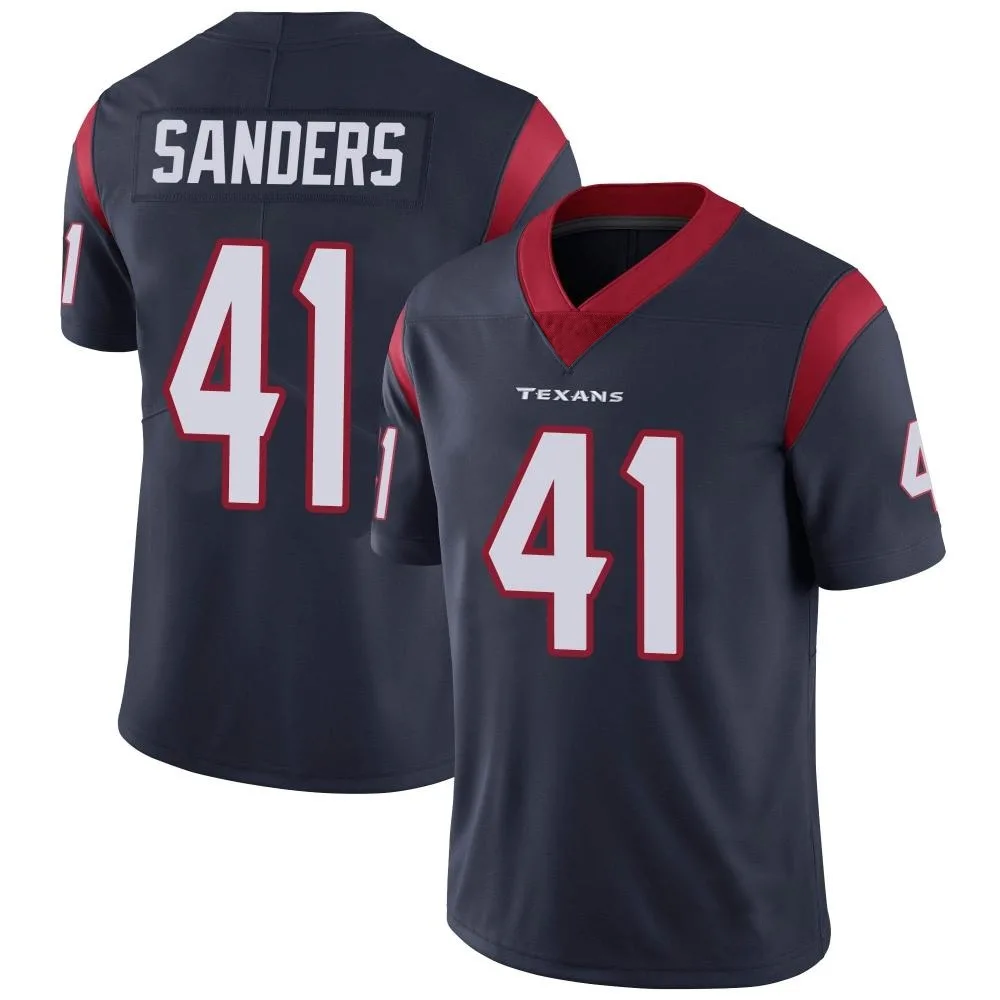 Men's Houston Texans Myjai Sanders Nike Team Color Vapor Untouchable Limited Navy Blue Jersey Men's Houston Texans Myjai Sanders Nike Team Color Vapor Untouchable Limited Navy Blue Jersey