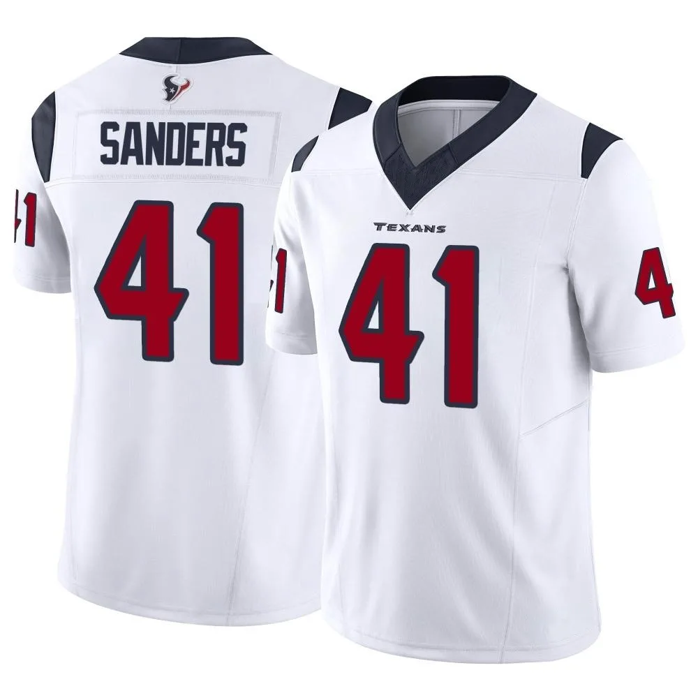 Men's Houston Texans Myjai Sanders Nike Vapor F.U.S.E. Limited White Jersey Men's Houston Texans Myjai Sanders Nike Vapor F.U.S.E. Limited White Jersey