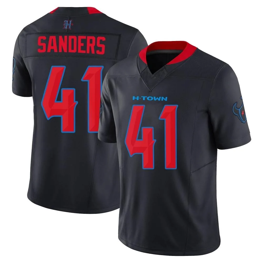 Youth Houston Texans Myjai Sanders Nike 2nd Alternate Vapor F.U.S.E. Limited Navy Jersey Youth Houston Texans Myjai Sanders Nike 2nd Alternate Vapor F.U.S.E. Limited Navy Jersey