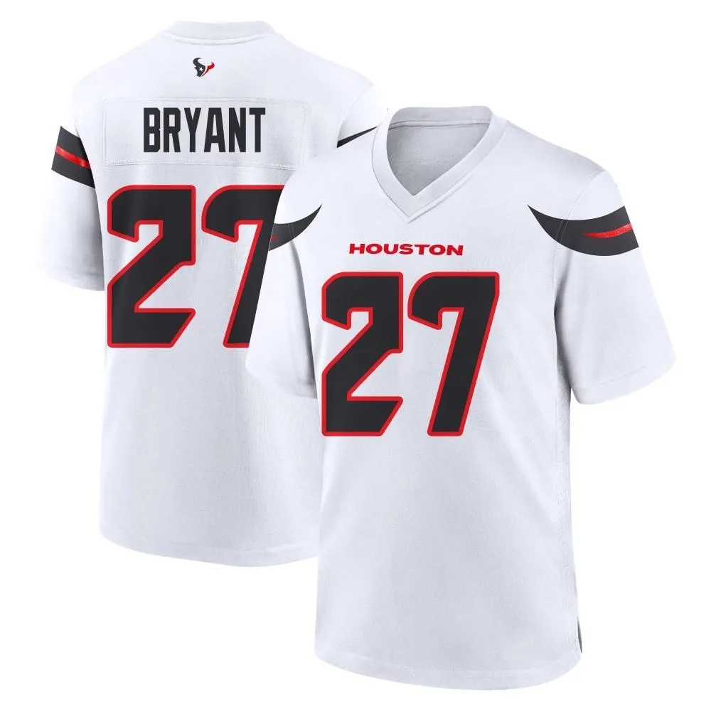 Men's Houston Texans Myles Bryant Nike Game White Jersey Men's Houston Texans Myles Bryant Nike Game White Jersey