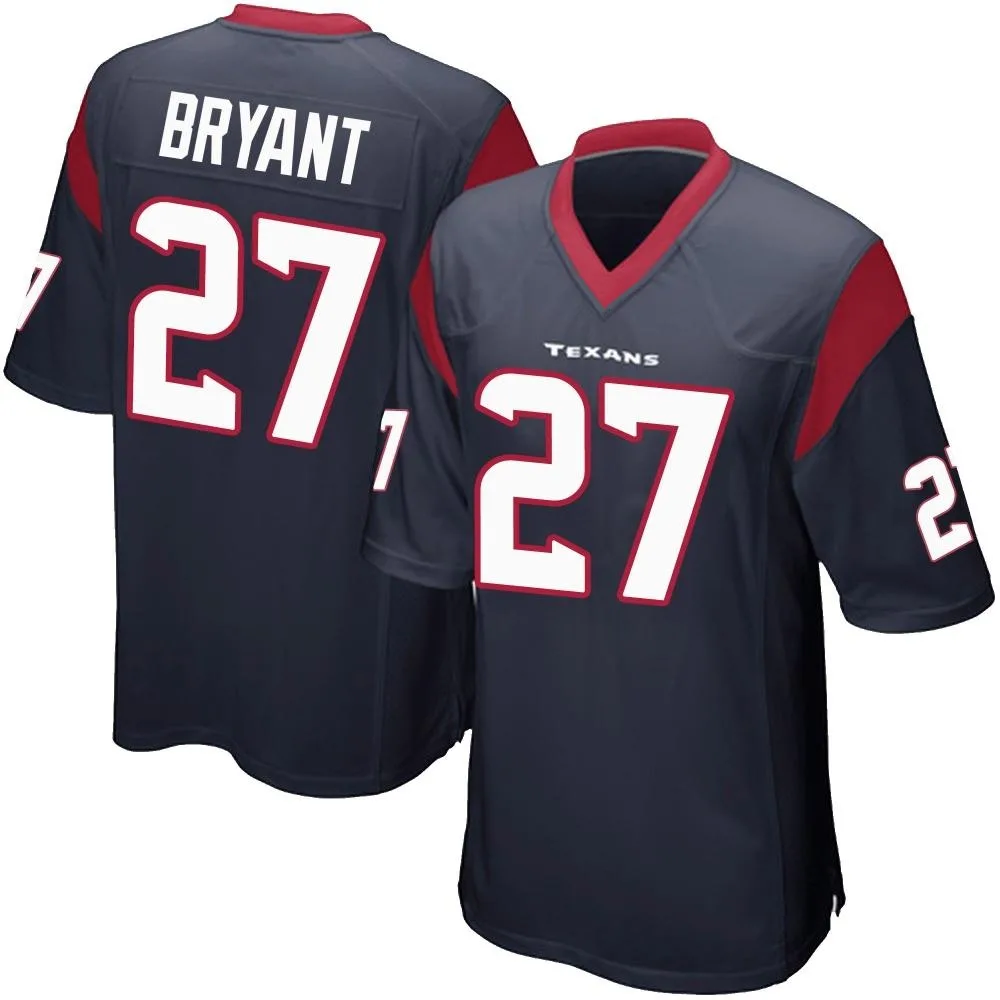 Men's Houston Texans Myles Bryant Nike Team Color Game Navy Blue Jersey Men's Houston Texans Myles Bryant Nike Team Color Game Navy Blue Jersey