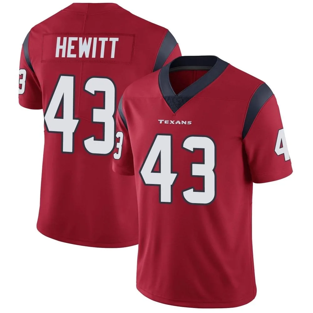Men's Houston Texans Neville Hewitt Nike Alternate Vapor Untouchable Limited Red Jersey Men's Houston Texans Neville Hewitt Nike Alternate Vapor Untouchable Limited Red Jersey