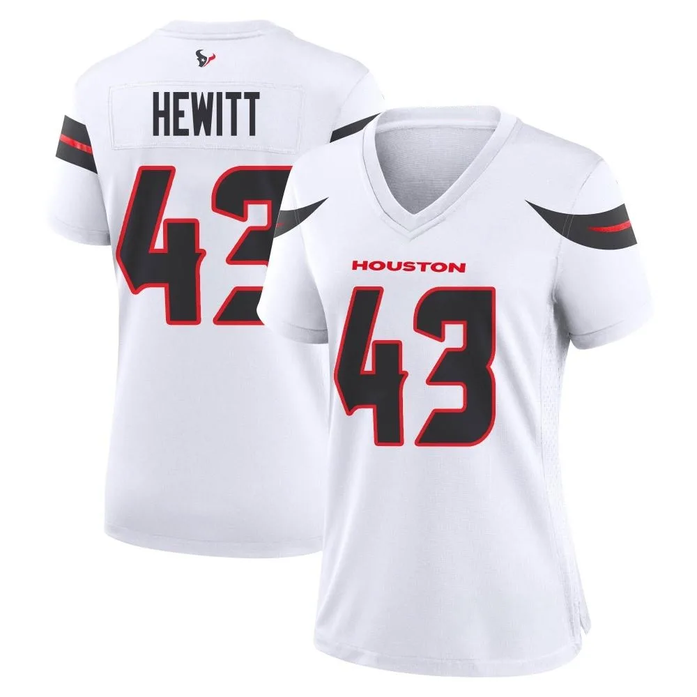 Women's Houston Texans Neville Hewitt Nike Game White Jersey Women's Houston Texans Neville Hewitt Nike Game White Jersey