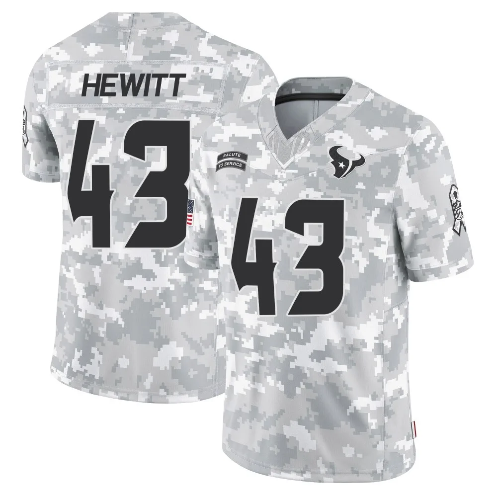 Youth Houston Texans Neville Hewitt Nike 2024 Salute to Service Limited Arctic Camo Jersey Youth Houston Texans Neville Hewitt Nike 2024 Salute to Service Limited Arctic Camo Jersey