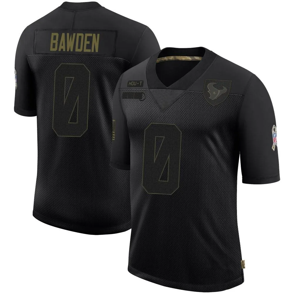 Youth Houston Texans Nick Bawden Nike 2020 Salute To Service Limited Black Jersey Youth Houston Texans Nick Bawden Nike 2020 Salute To Service Limited Black Jersey