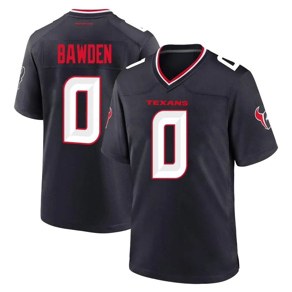 Youth Houston Texans Nick Bawden Nike Team Game Navy Jersey Youth Houston Texans Nick Bawden Nike Team Game Navy Jersey