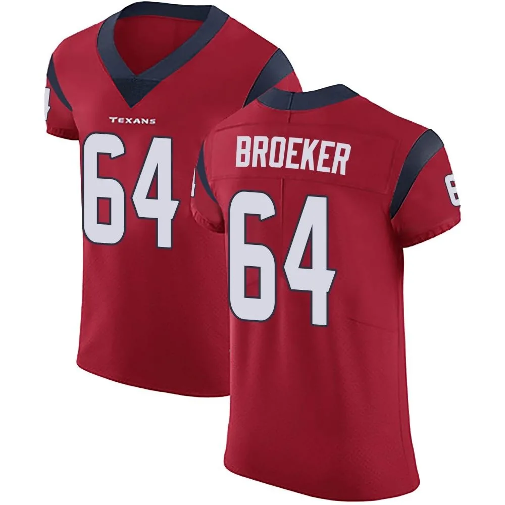 Men's Houston Texans Nick Broeker Nike Alternate Vapor Untouchable Elite Red Jersey Men's Houston Texans Nick Broeker Nike Alternate Vapor Untouchable Elite Red Jersey