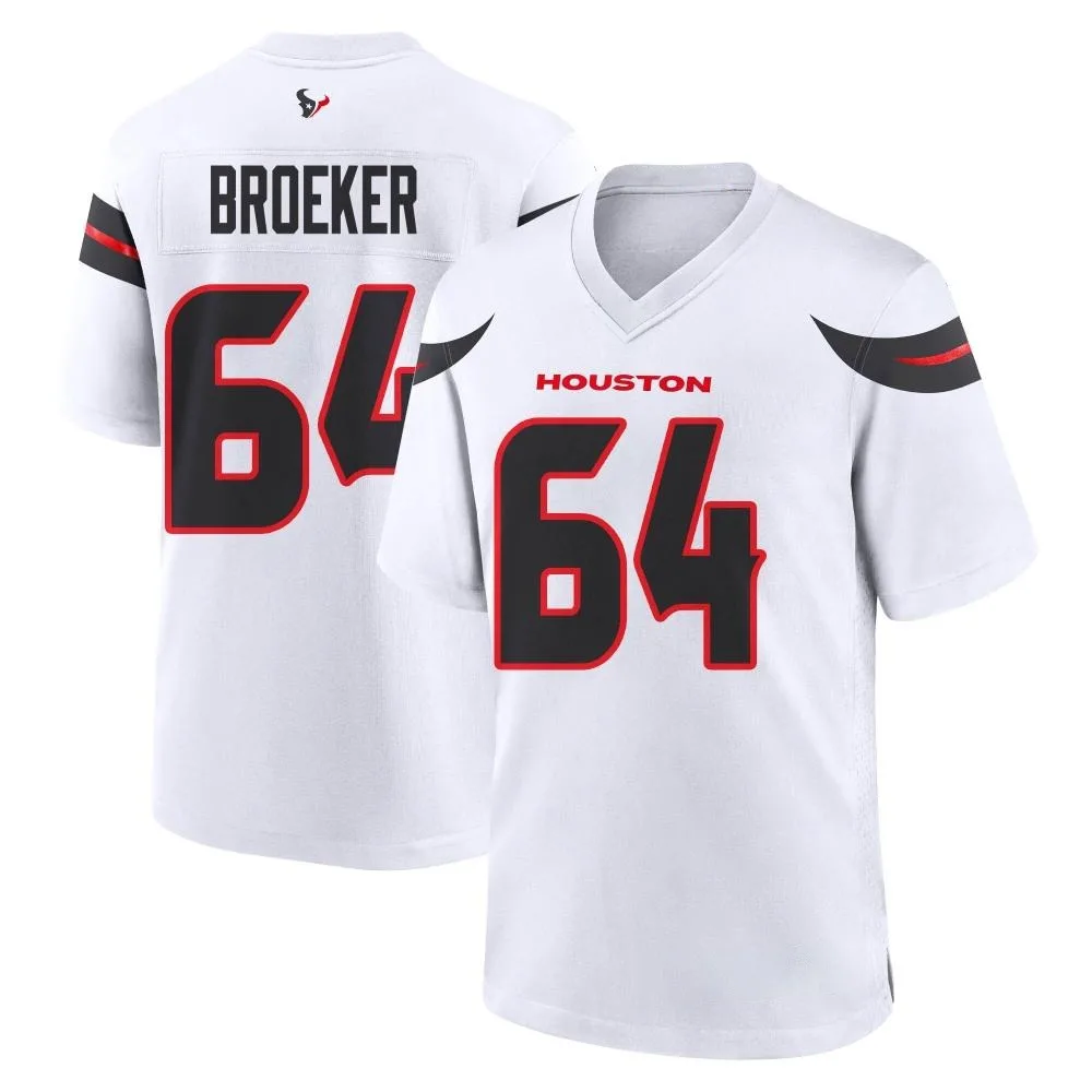 Youth Houston Texans Nick Broeker Nike Game White Jersey Youth Houston Texans Nick Broeker Nike Game White Jersey