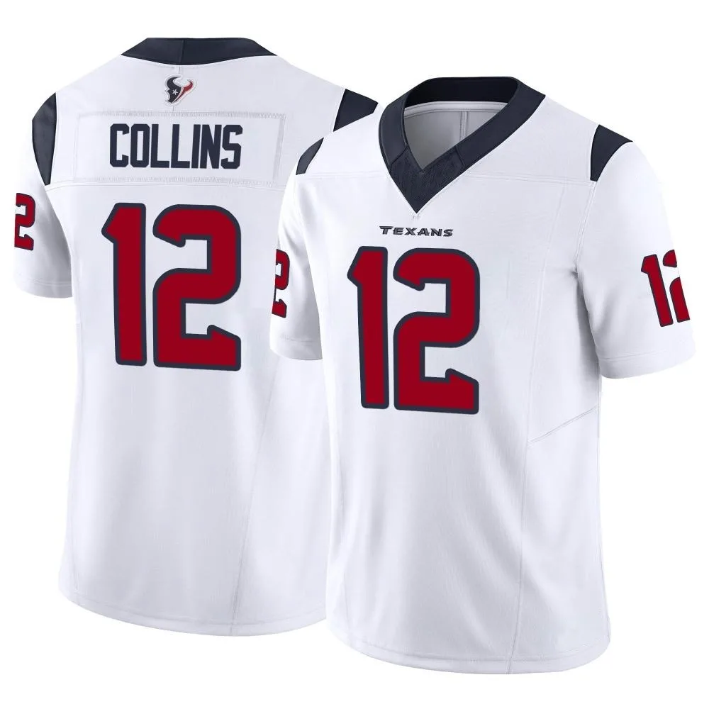 Youth Houston Texans Nico Collins Nike Vapor F.U.S.E. Limited White Jersey Youth Houston Texans Nico Collins Nike Vapor F.U.S.E. Limited White Jersey