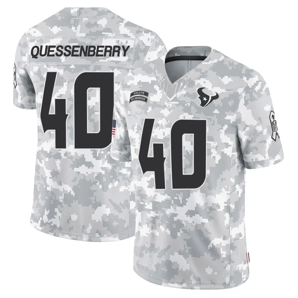 Youth Houston Texans Paul Quessenberry Nike 2024 Salute to Service Limited Arctic Camo Jersey Youth Houston Texans Paul Quessenberry Nike 2024 Salute to Service Limited Arctic Camo Jersey