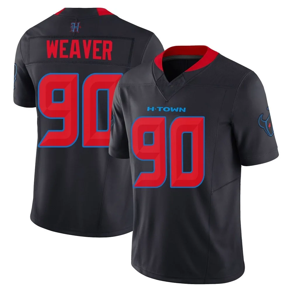 Youth Houston Texans Rashad Weaver Nike 2nd Alternate Vapor F.U.S.E. Limited Navy Jersey Youth Houston Texans Rashad Weaver Nike 2nd Alternate Vapor F.U.S.E. Limited Navy Jersey