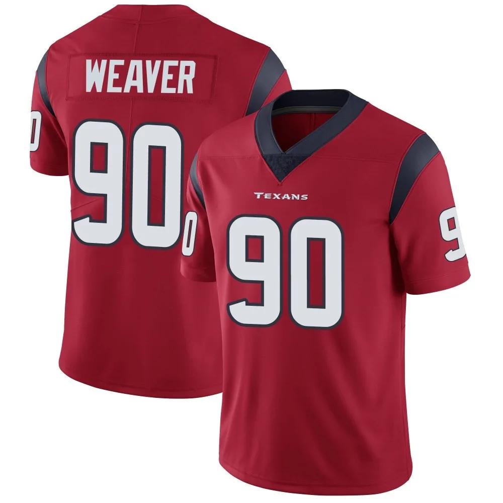 Youth Houston Texans Rashad Weaver Nike Alternate Vapor Untouchable Limited Red Jersey Youth Houston Texans Rashad Weaver Nike Alternate Vapor Untouchable Limited Red Jersey