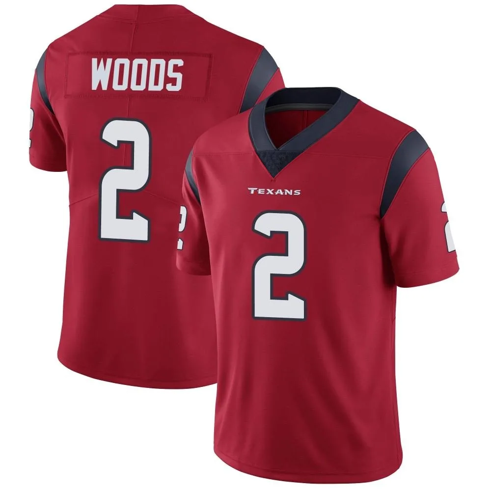 Youth Houston Texans Robert Woods Nike Alternate Vapor Untouchable Limited Red Jersey Youth Houston Texans Robert Woods Nike Alternate Vapor Untouchable Limited Red Jersey