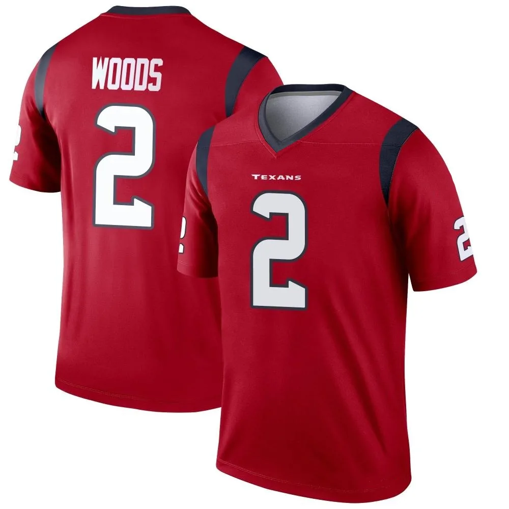 Youth Houston Texans Robert Woods Nike Legend Red Jersey Youth Houston Texans Robert Woods Nike Legend Red Jersey