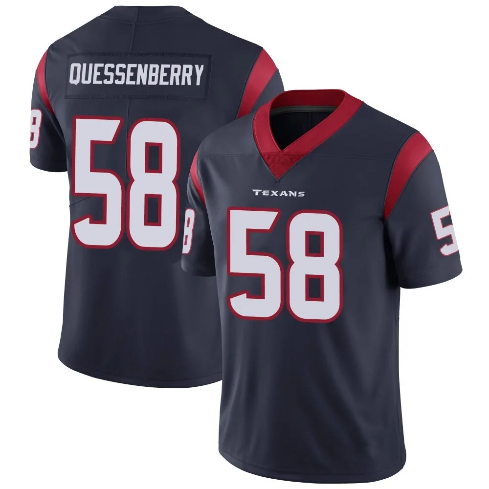 Men's Houston Texans Scott Quessenberry Nike Team Color Vapor Untouchable Limited Navy Blue Jersey Men's Houston Texans Scott Quessenberry Nike Team Color Vapor Untouchable Limited Navy Blue Jersey