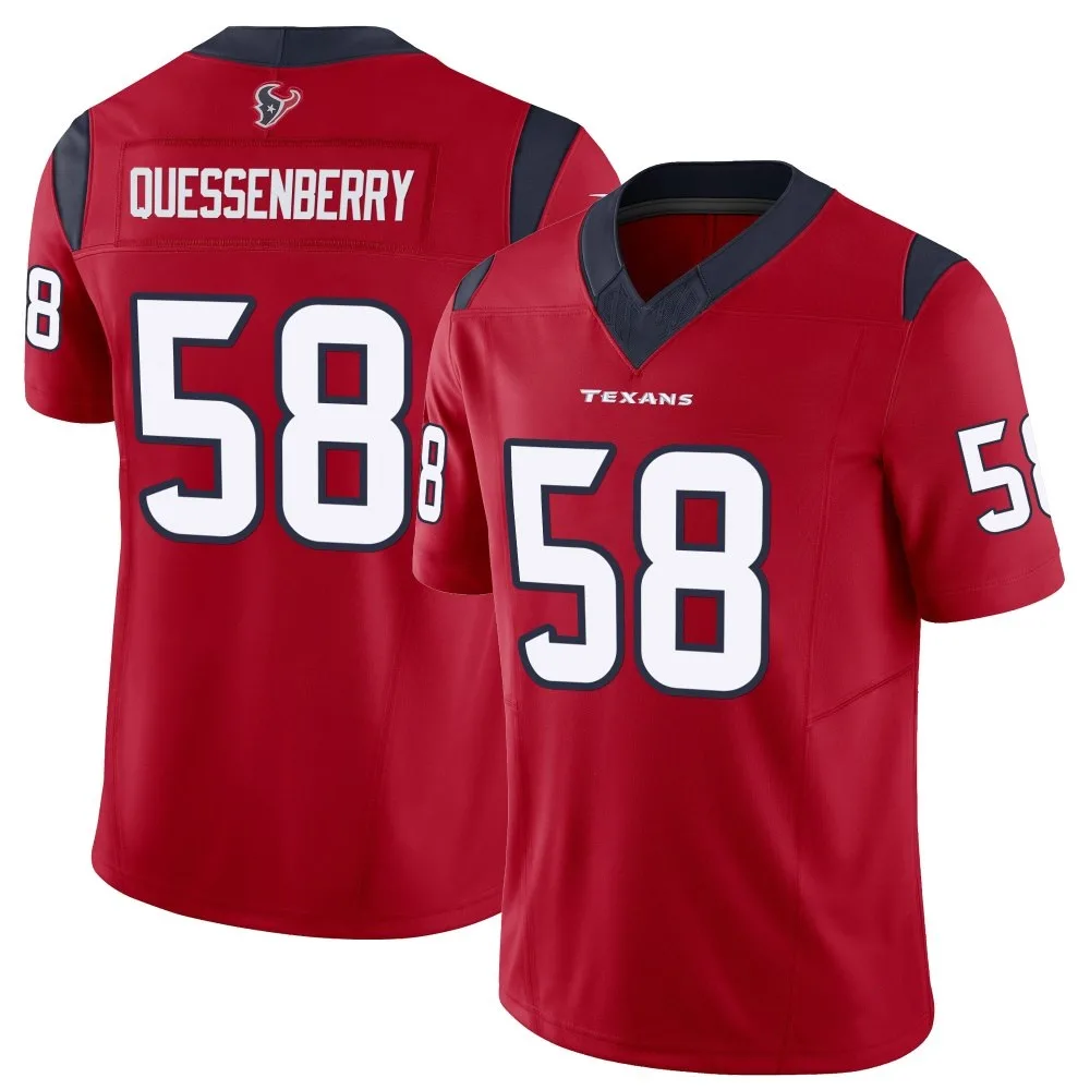 Men's Houston Texans Scott Quessenberry Nike Vapor F.U.S.E. Limited Red Jersey Men's Houston Texans Scott Quessenberry Nike Vapor F.U.S.E. Limited Red Jersey