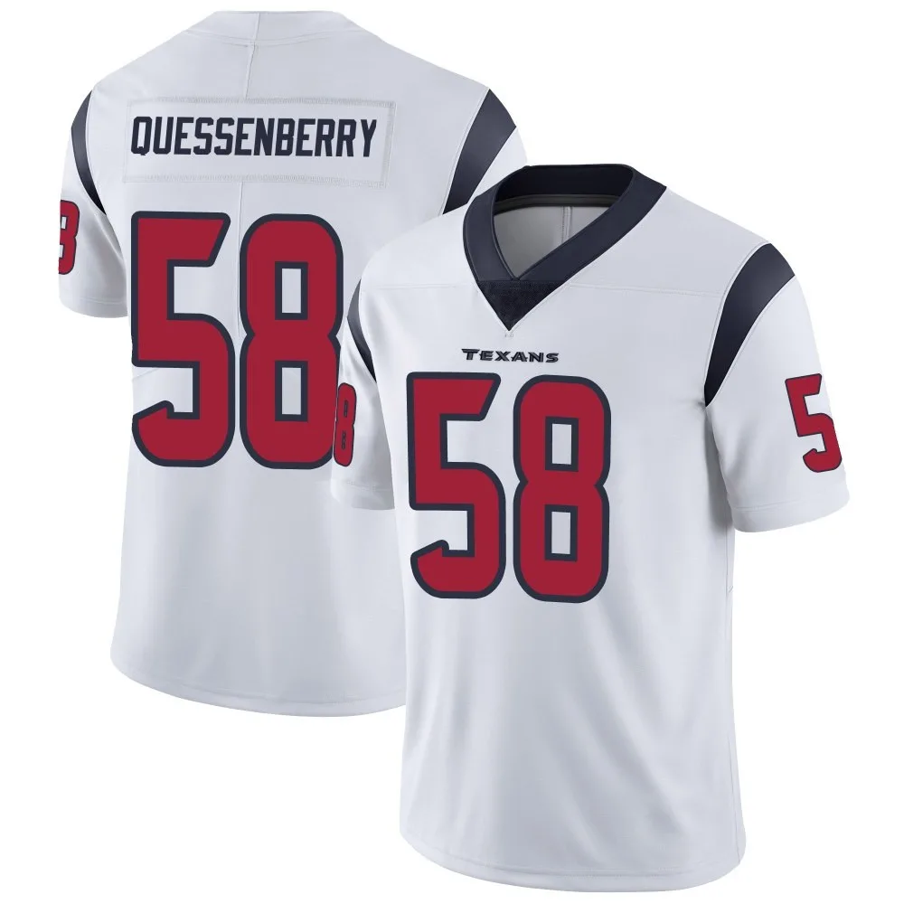Men's Houston Texans Scott Quessenberry Nike Vapor Untouchable Limited White Jersey Men's Houston Texans Scott Quessenberry Nike Vapor Untouchable Limited White Jersey