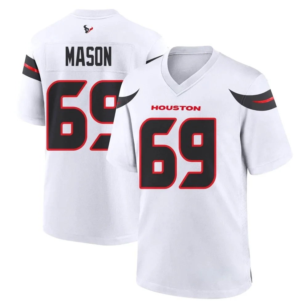 Youth Houston Texans Shaq Mason Nike Game White Jersey Youth Houston Texans Shaq Mason Nike Game White Jersey