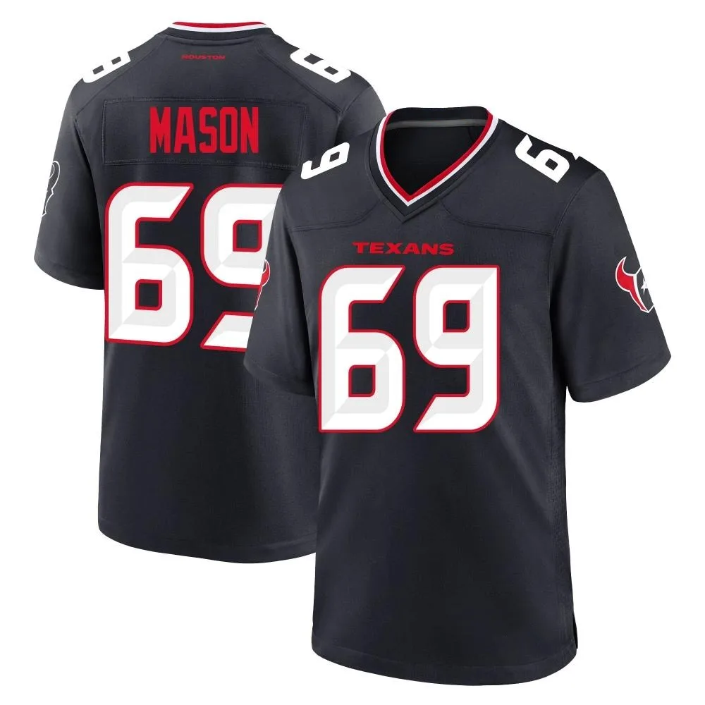 Youth Houston Texans Shaq Mason Nike Team Game Navy Jersey Youth Houston Texans Shaq Mason Nike Team Game Navy Jersey