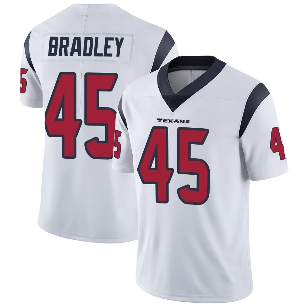 Men's Houston Texans Shaun Bradley Nike Vapor Untouchable Limited White Jersey Men's Houston Texans Shaun Bradley Nike Vapor Untouchable Limited White Jersey