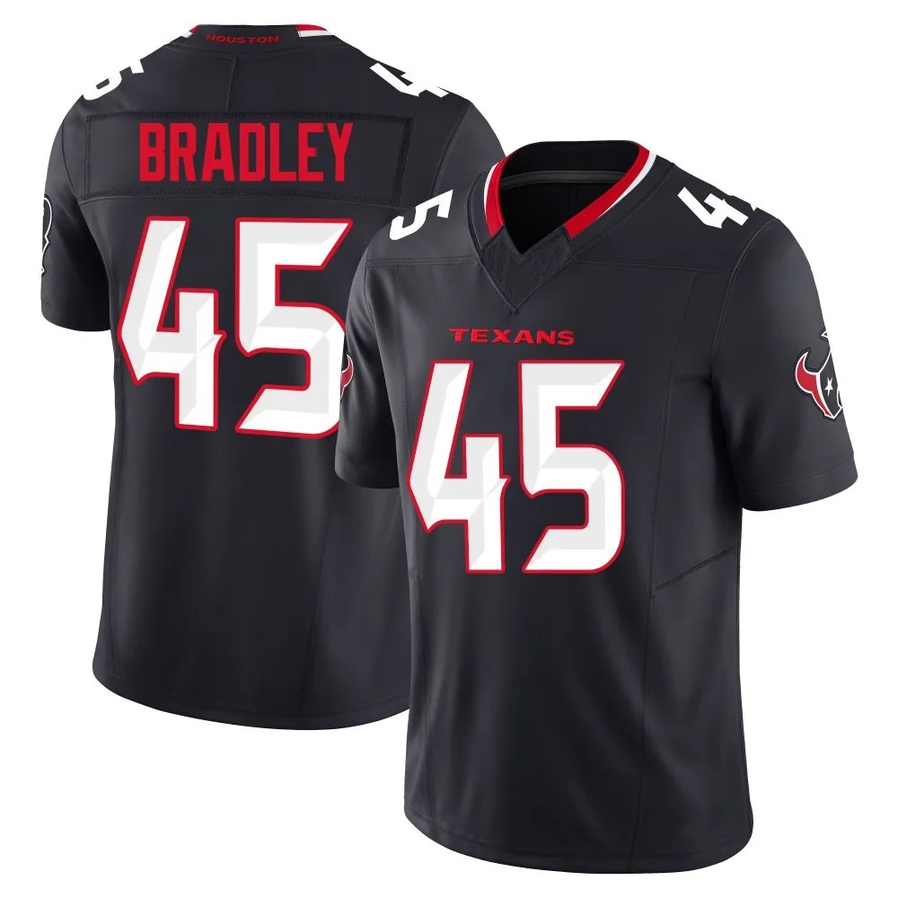 Youth Houston Texans Shaun Bradley Nike Alternate Vapor F.U.S.E. Limited Navy Jersey Youth Houston Texans Shaun Bradley Nike Alternate Vapor F.U.S.E. Limited Navy Jersey