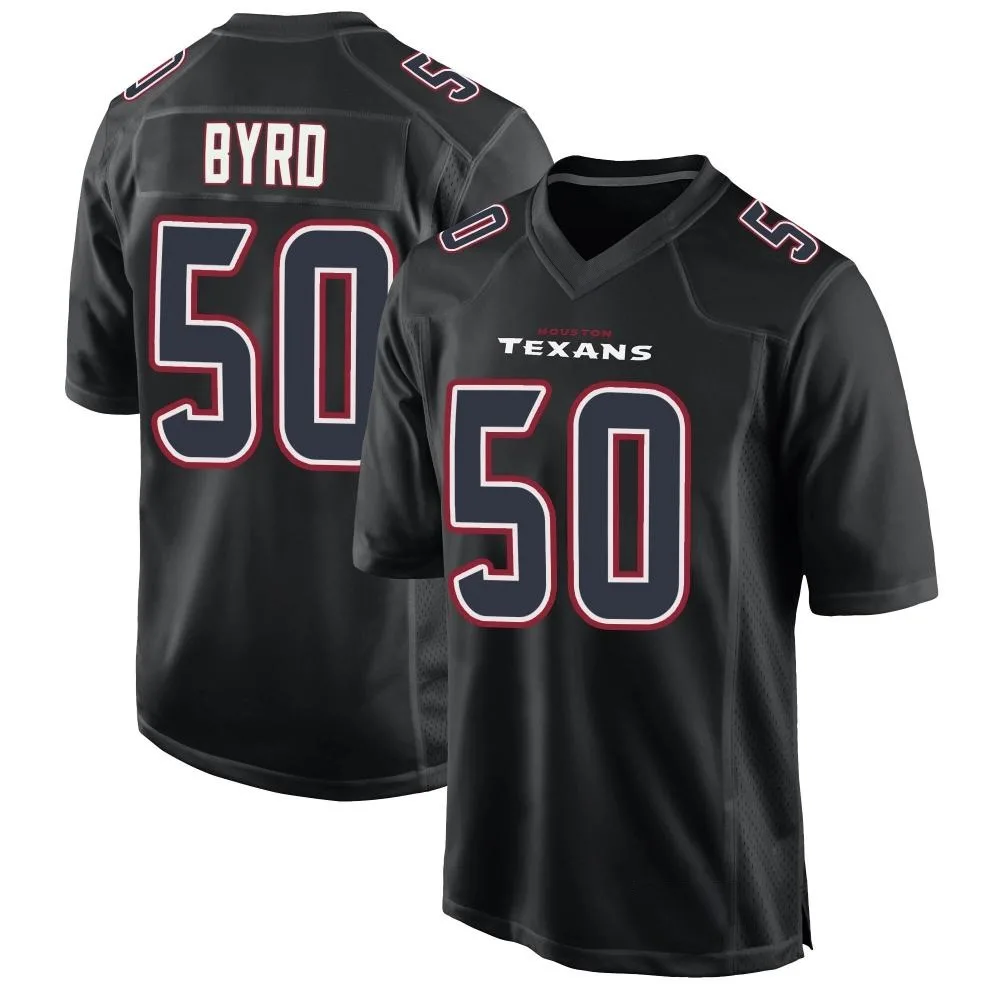 Men's Houston Texans Solomon Byrd Nike Fashion Game Black Jersey Men's Houston Texans Solomon Byrd Nike Fashion Game Black Jersey
