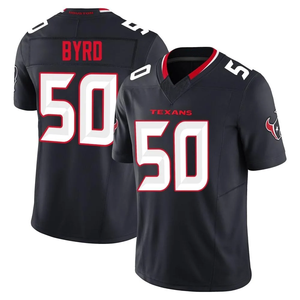 Youth Houston Texans Solomon Byrd Nike Alternate Vapor F.U.S.E. Limited Navy Jersey Youth Houston Texans Solomon Byrd Nike Alternate Vapor F.U.S.E. Limited Navy Jersey