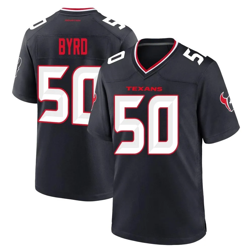 Youth Houston Texans Solomon Byrd Nike Team Game Navy Jersey Youth Houston Texans Solomon Byrd Nike Team Game Navy Jersey