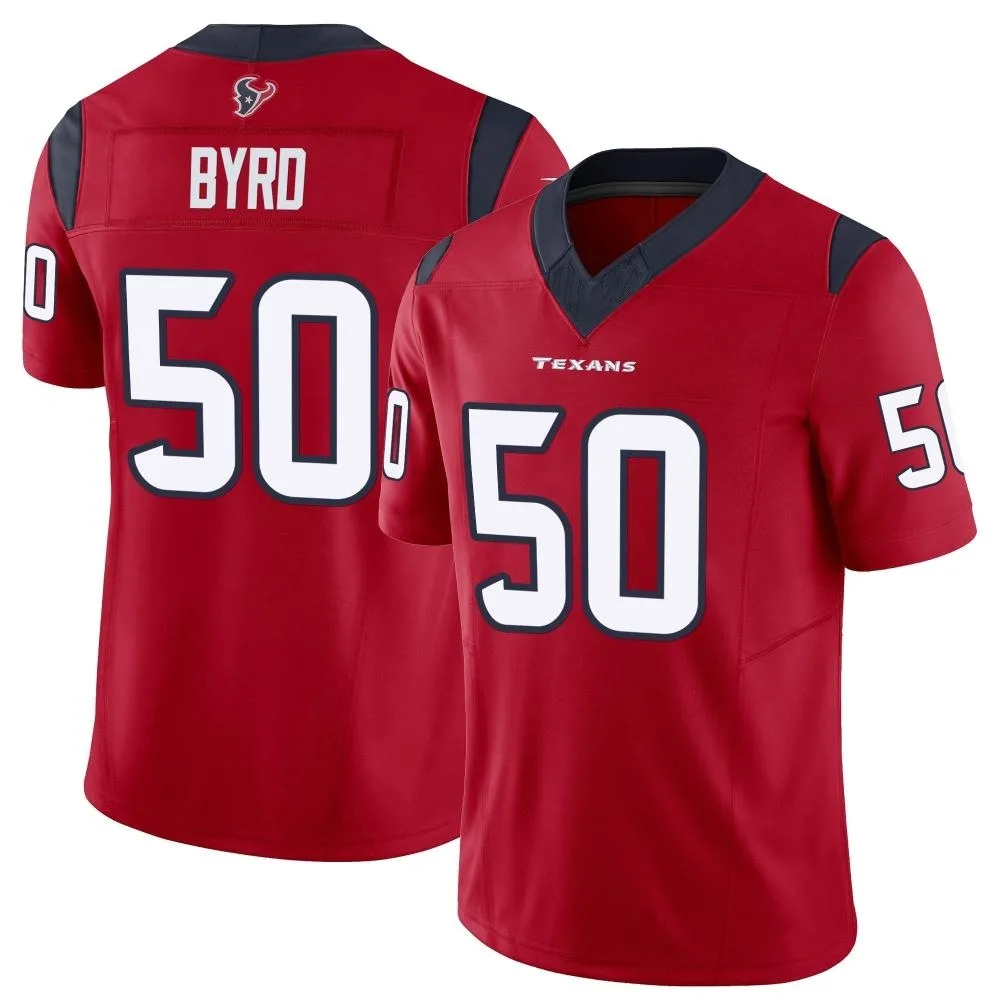 Youth Houston Texans Solomon Byrd Nike Vapor F.U.S.E. Limited Red Jersey Youth Houston Texans Solomon Byrd Nike Vapor F.U.S.E. Limited Red Jersey