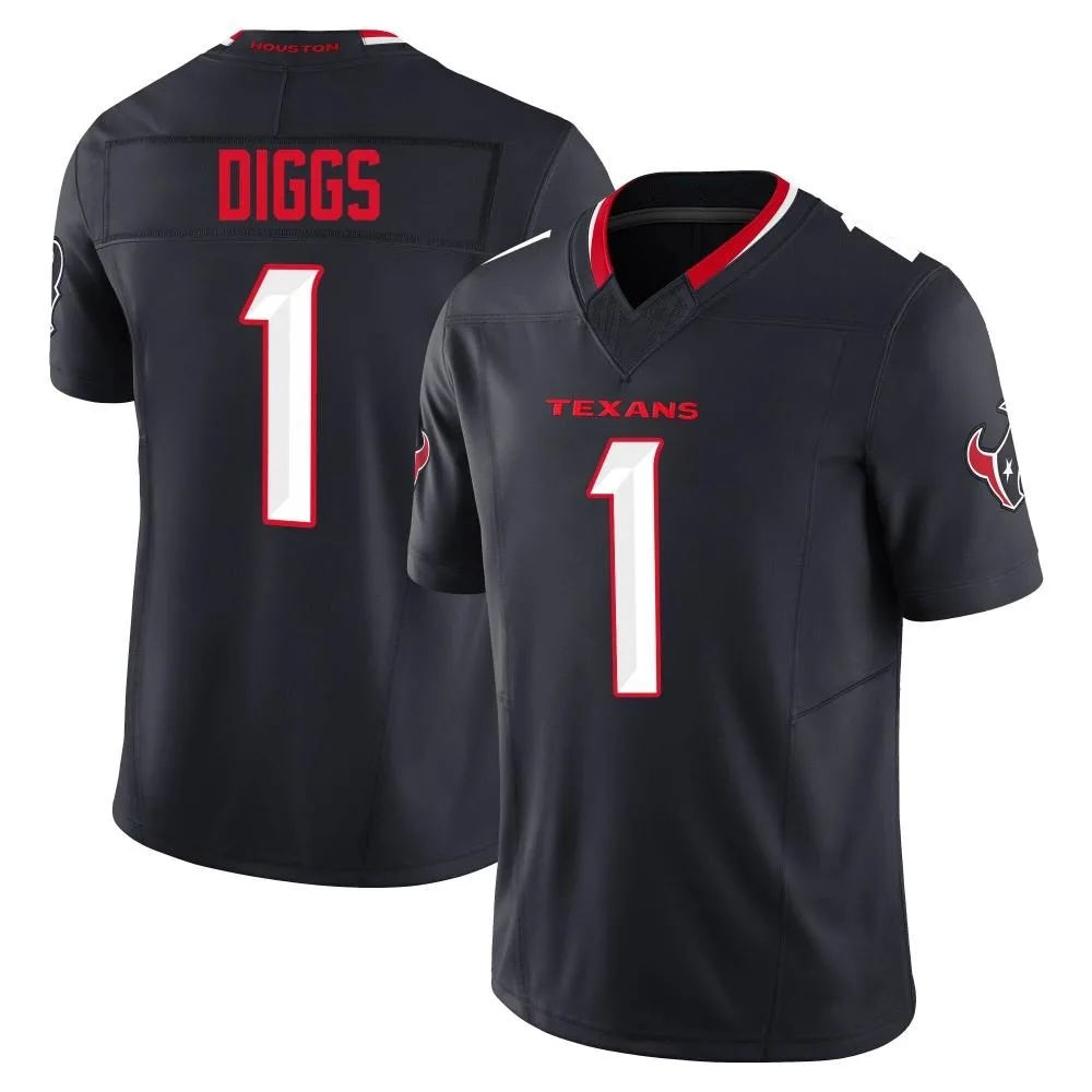 Men's Houston Texans Stefon Diggs Nike Alternate Vapor F.U.S.E. Limited Navy Jersey Men's Houston Texans Stefon Diggs Nike Alternate Vapor F.U.S.E. Limited Navy Jersey