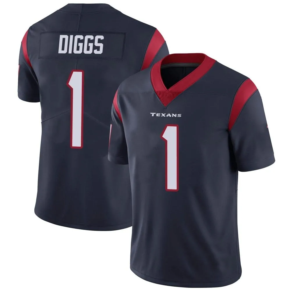 Men's Houston Texans Stefon Diggs Nike Team Color Vapor Untouchable Limited Navy Blue Jersey Men's Houston Texans Stefon Diggs Nike Team Color Vapor Untouchable Limited Navy Blue Jersey