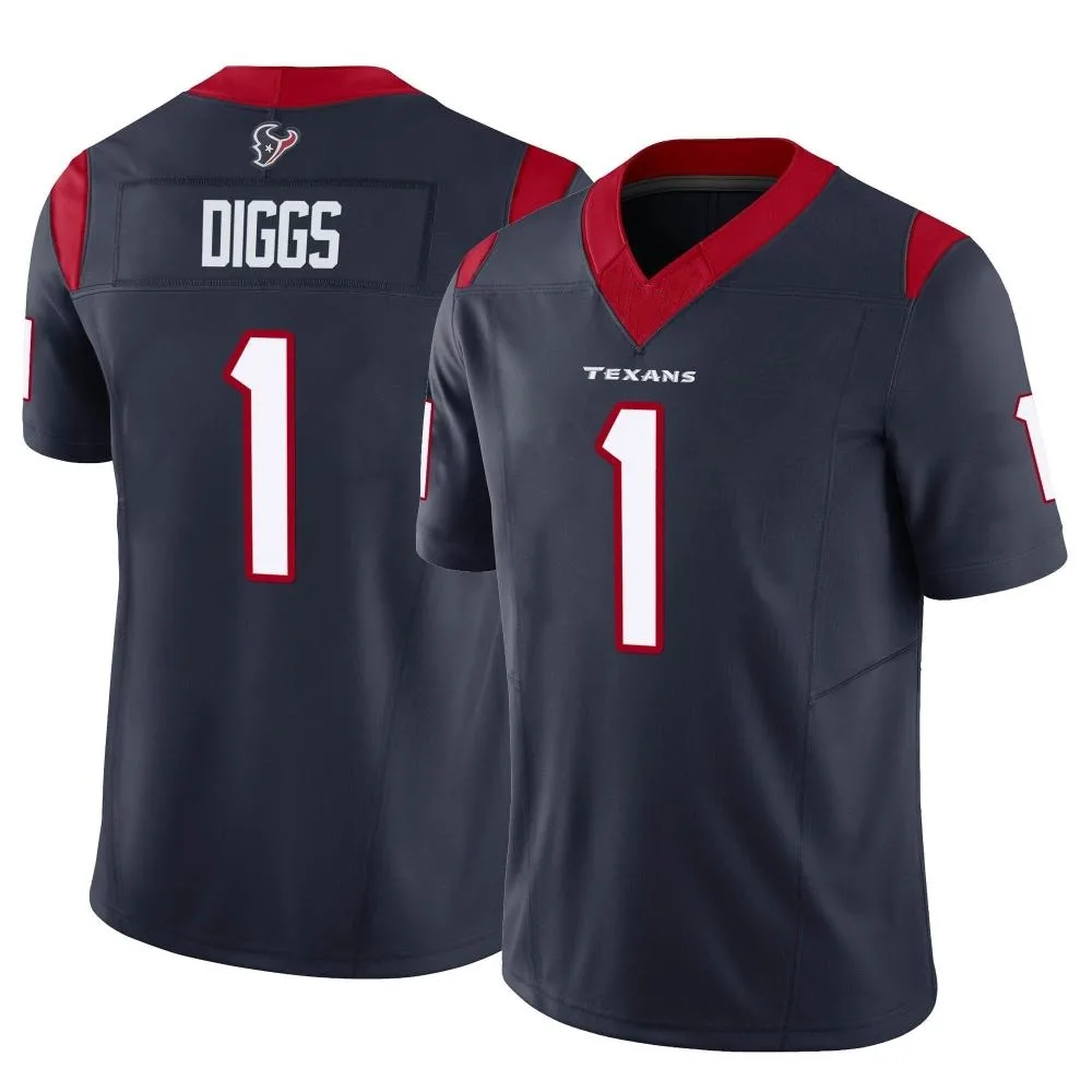 Men's Houston Texans Stefon Diggs Nike Vapor F.U.S.E. Limited Navy Jersey Men's Houston Texans Stefon Diggs Nike Vapor F.U.S.E. Limited Navy Jersey